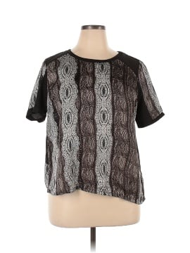 Forever 21 Plus Short Sleeve Blouse (view 1)