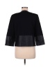 St. John Solid Black Jacket Size 8 - photo 2