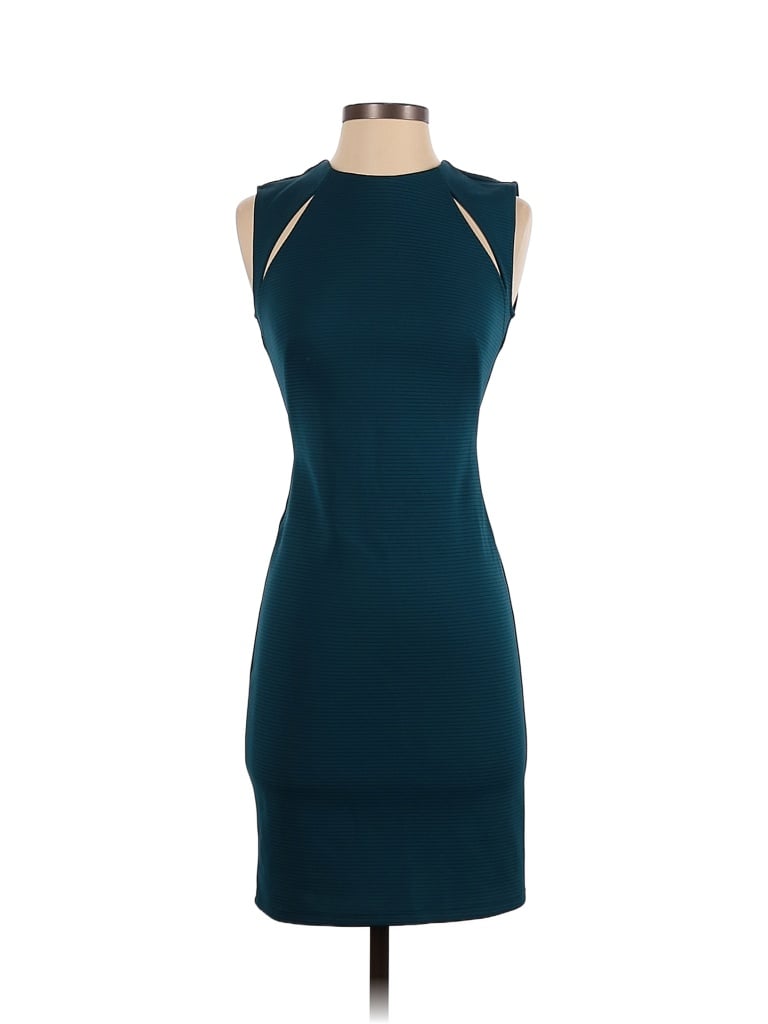 Topshop Solid Colored Blue Cocktail Dress Size 2 67 Off Thredup