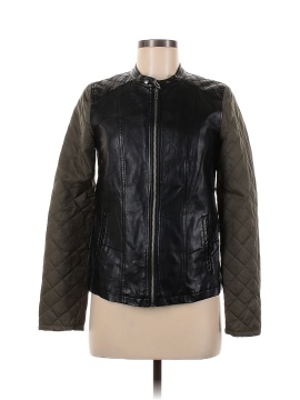 I Love Boy Meets Girl by Boy Meets Girl Faux Leather Jacket (view 1)