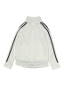 Adidas 100% Polyester White Track Jacket Size 6 - photo 2