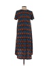 Lularoe Argyle Chevron-herringbone Graphic Blue Casual Dress Size XS - photo 2