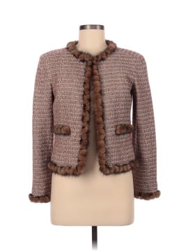 Chanel Tweed Fur Trim Jacket (view 1)