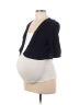 Motherhood 100% Cotton Color Block Blue Cardigan Size L (Maternity) - photo 1