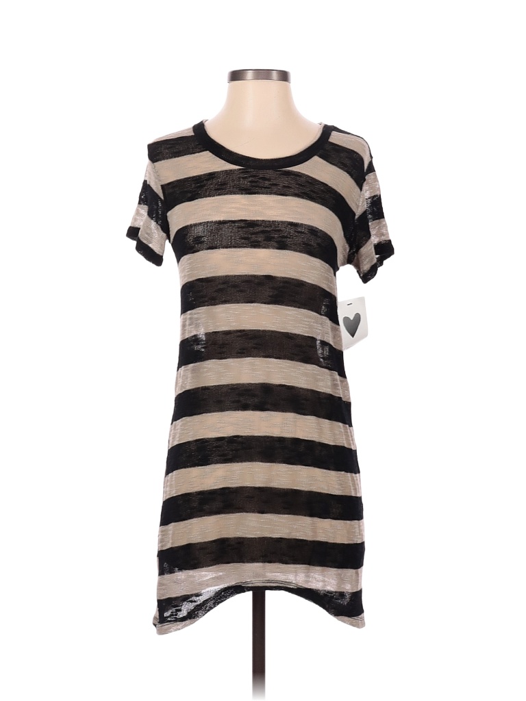 LnA Stripes Multi Color Black Casual Dress Size XS - 73% off | thredUP