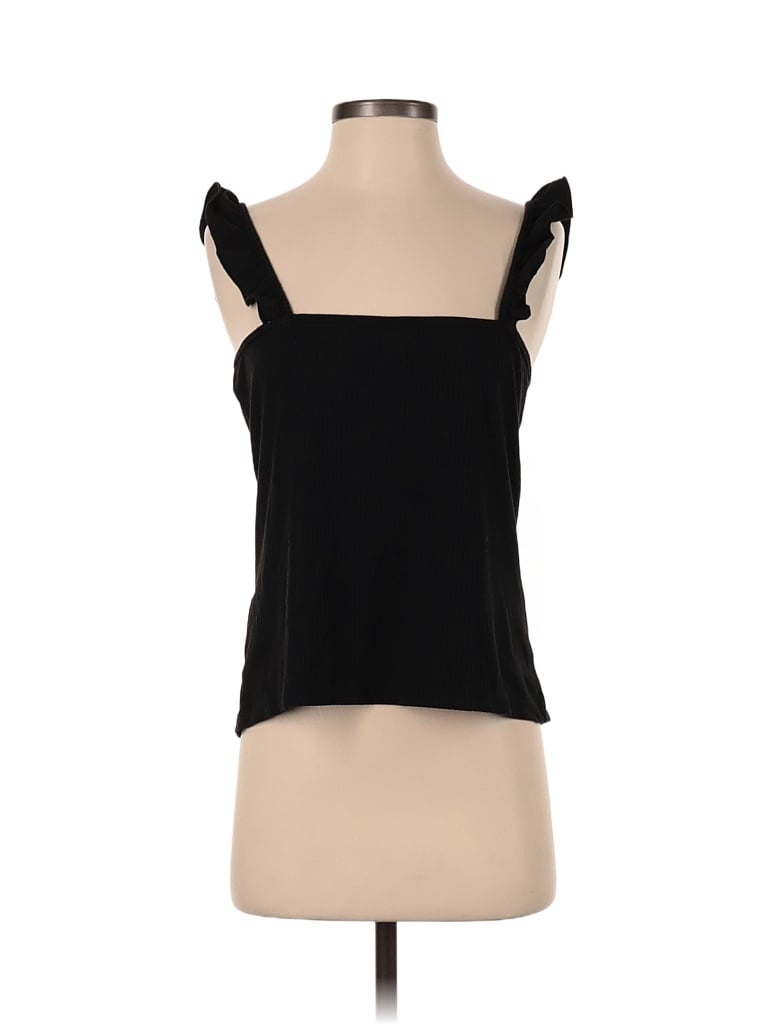 Pre-owned Shein Sleeveless Top Black Sweetheart Neckline Tops