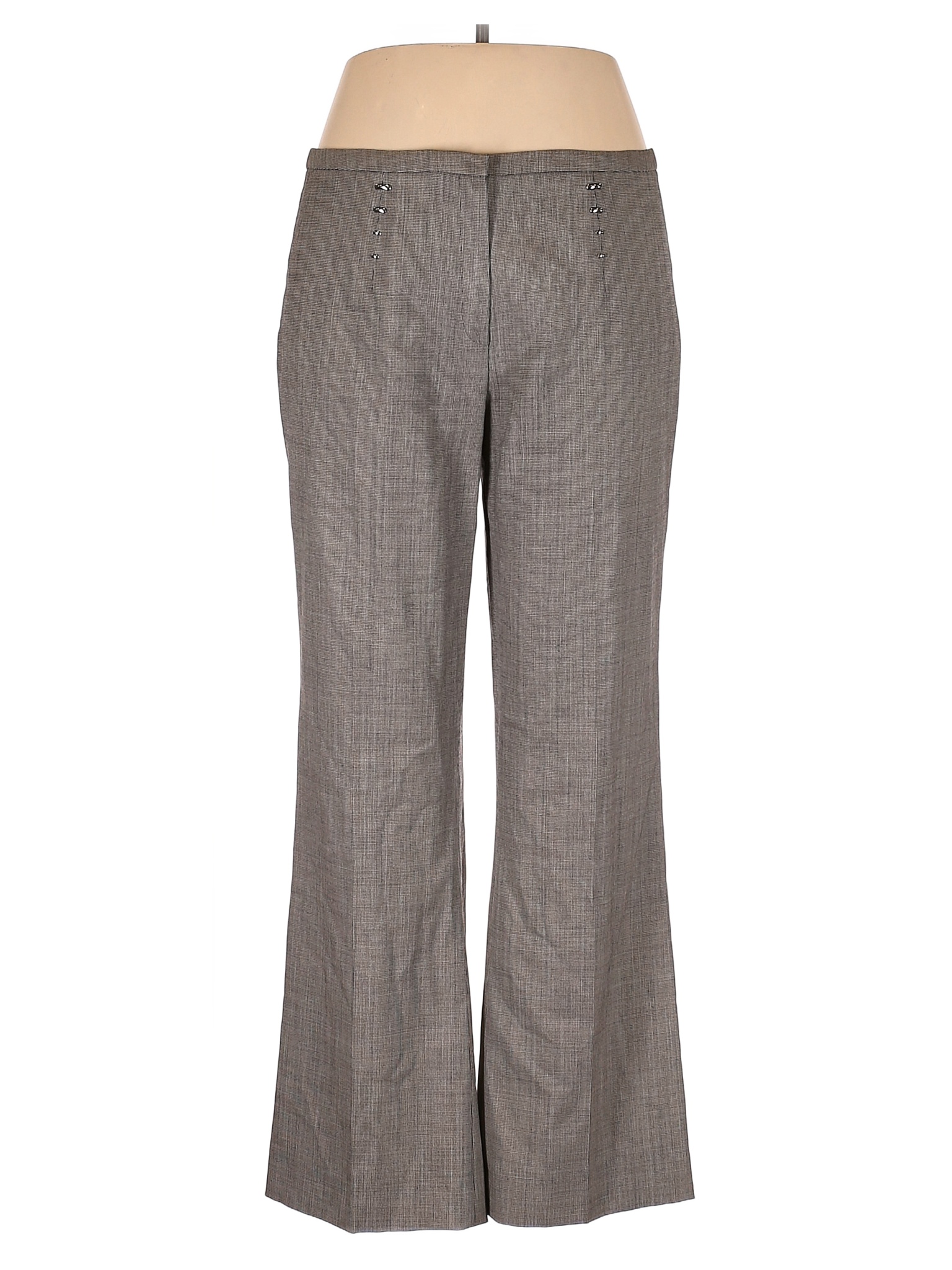 Escada Gray Wool Pants Size 40 (EU) - 94% off | thredUP