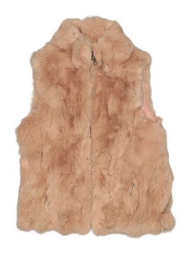 Adrienne Landau Faux Fur Vest (view 1)