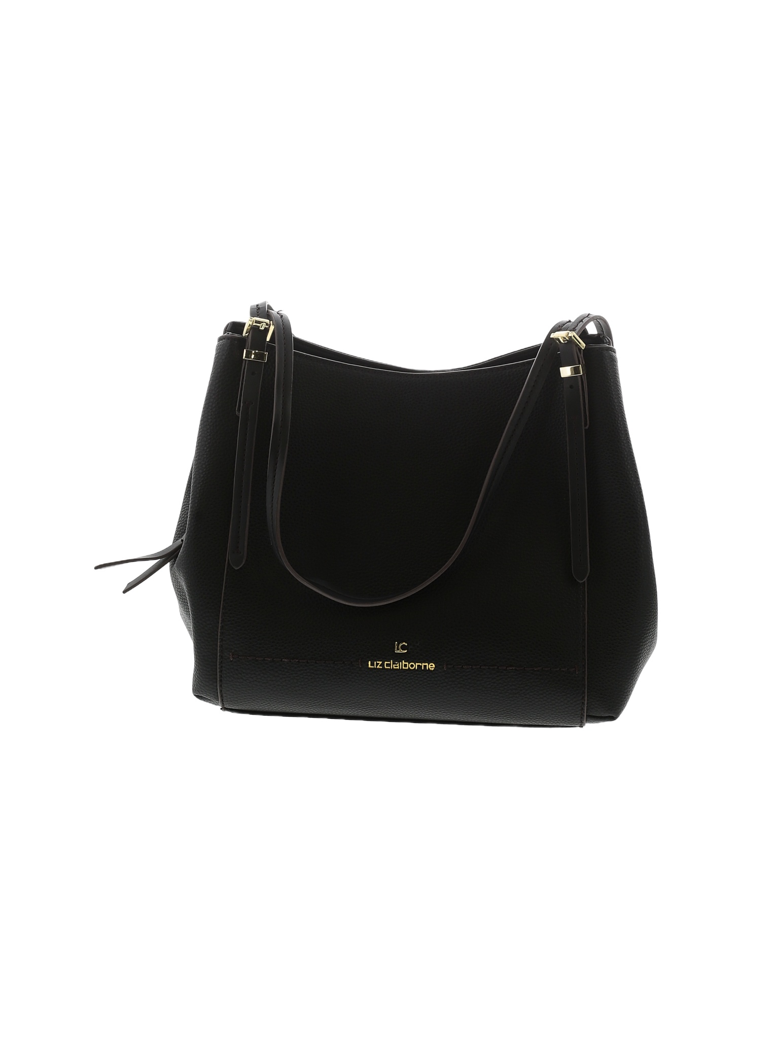 Liz Claiborne Solid Black Shoulder Bag One Size 67 off thredUP