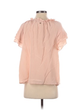 Marie Oliver Short Sleeve Silk Top (view 2)