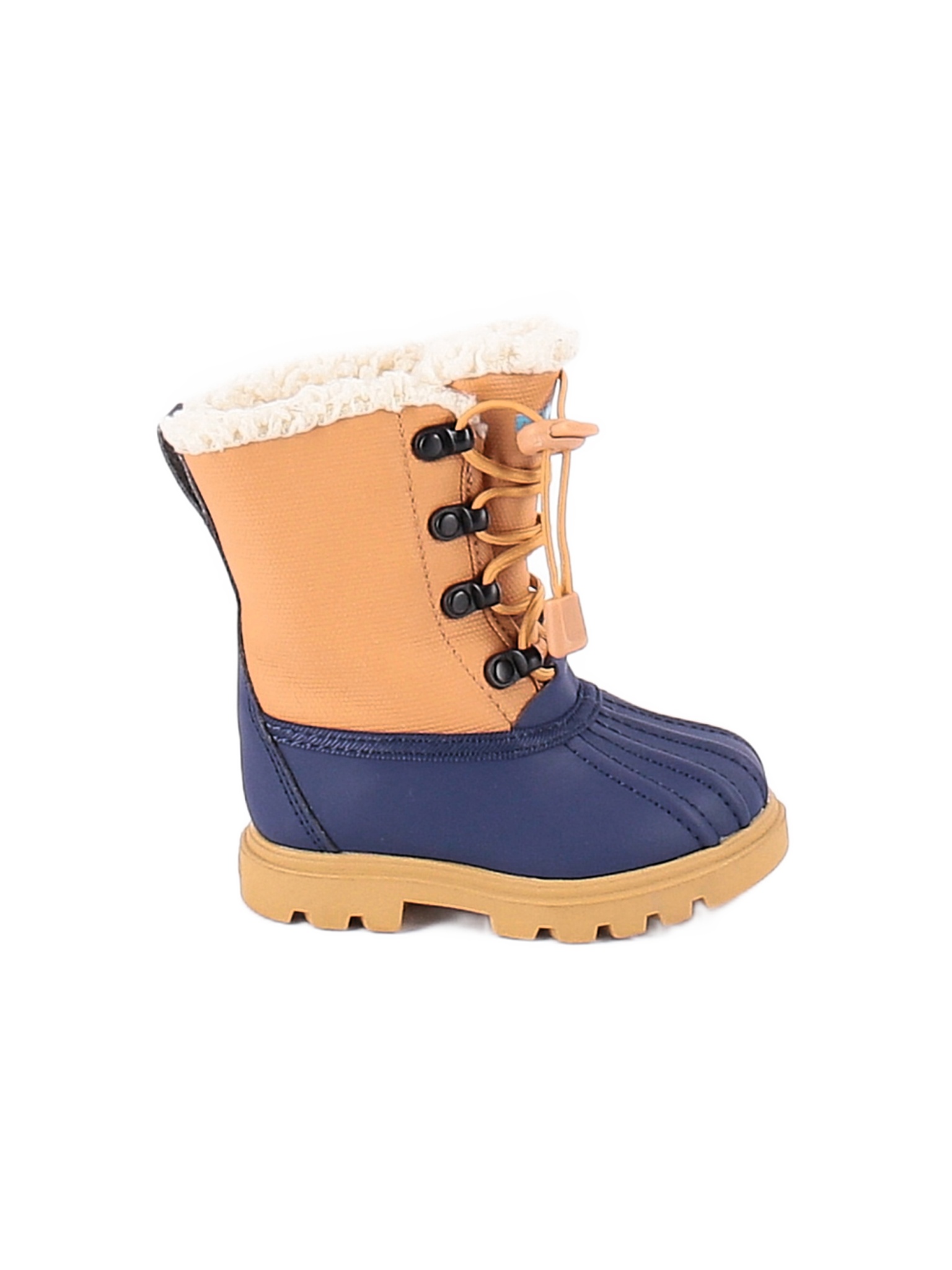 Native 100% Other Color Block Tan Boots Size 3 - 53% off | ThredUp