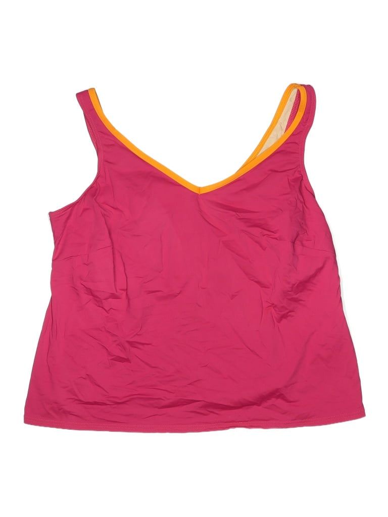 Lands' End Pink Swimsuit Top Size 22 - photo 1