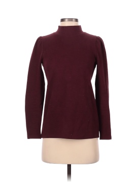 Madewell (Re)sourced Plush Mockneck Puff-Sleeve Top (view 1)