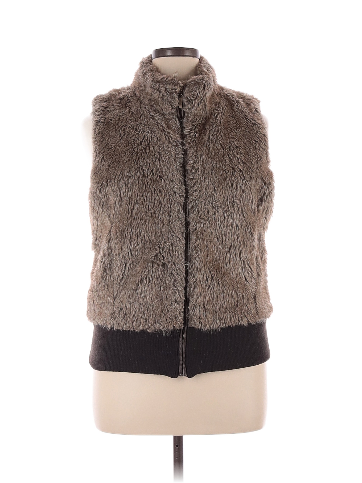 Charlotte russe fur outlet vest