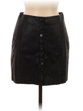 Free People Faux Leather Skirt (view 1)