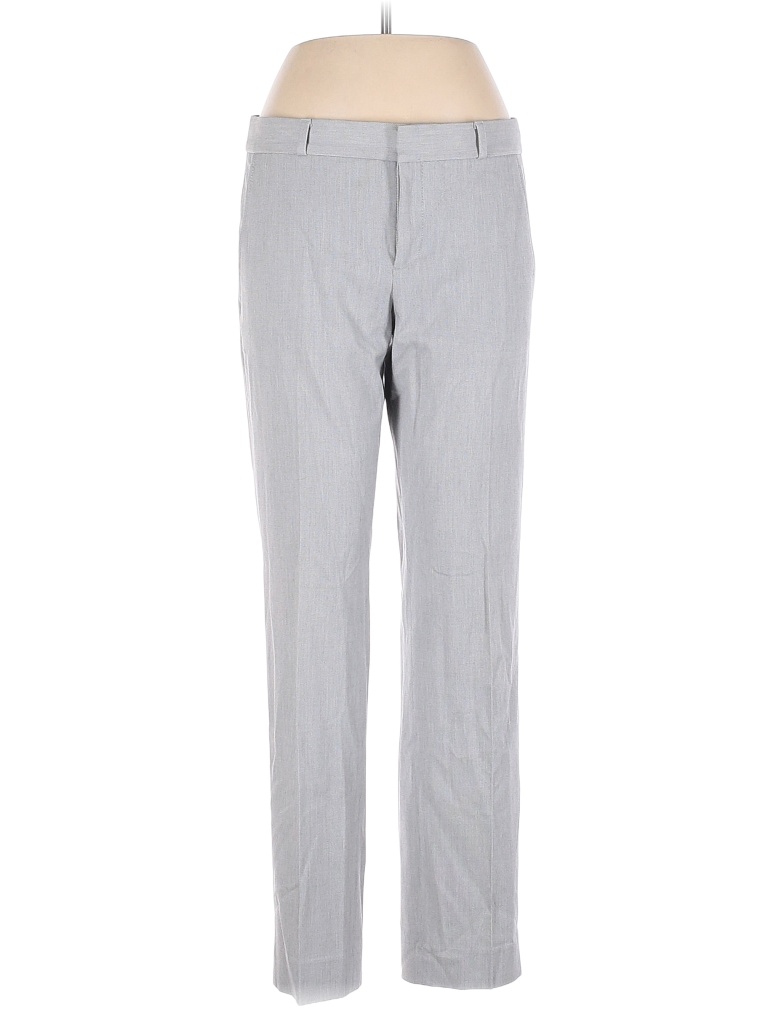 Banana Republic Stripes Gray Dress Pants Size 6 77 off thredUP