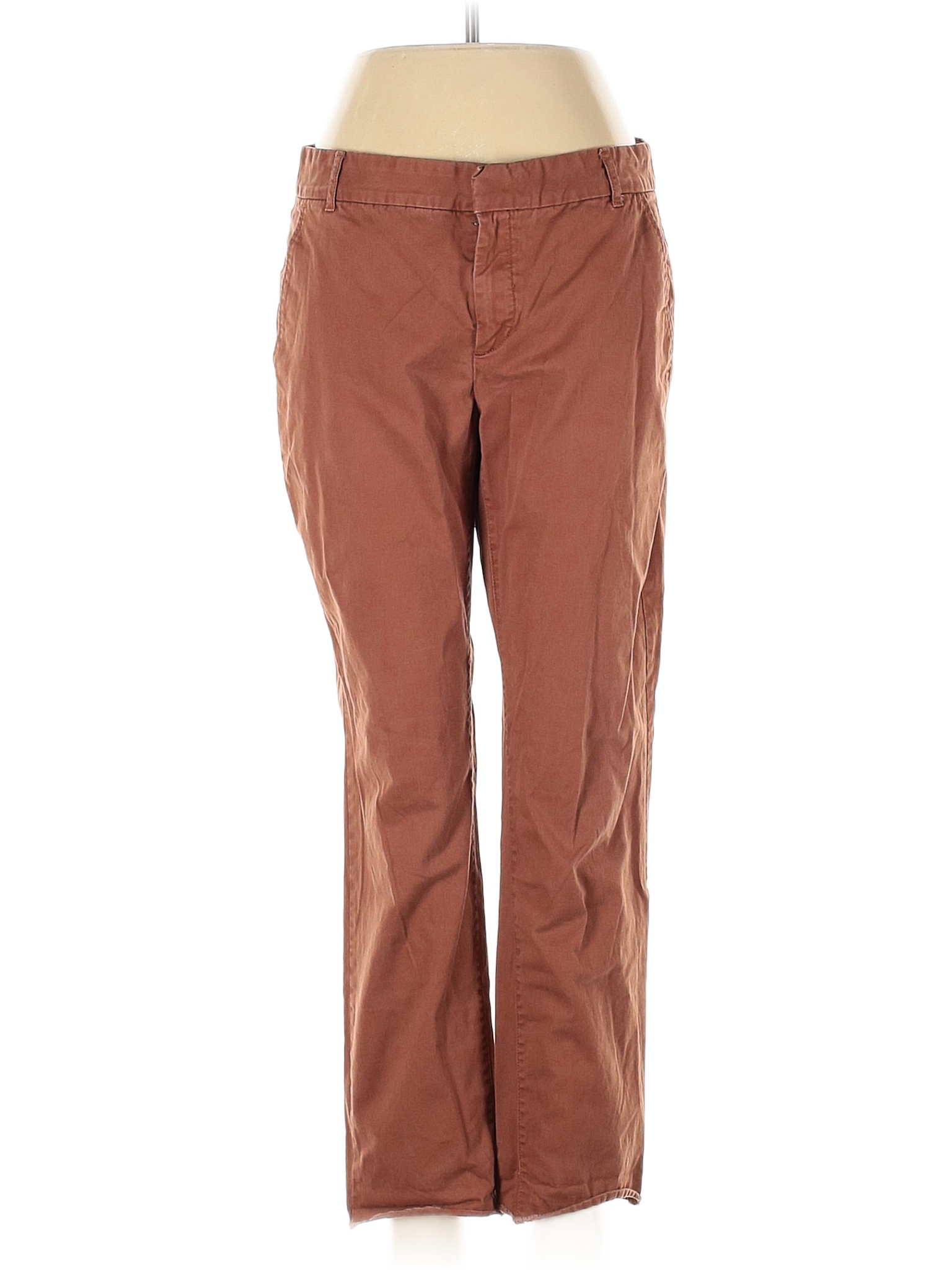 Banana Republic Factory Store Solid Colored Brown Khakis Size 4 69