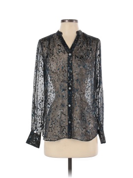 E3 by Etcetera Long Sleeve Silk Top (view 1)
