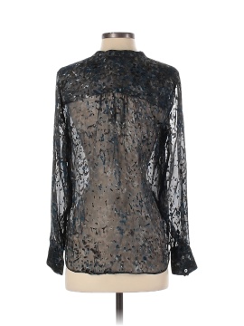 E3 by Etcetera Long Sleeve Silk Top (view 2)