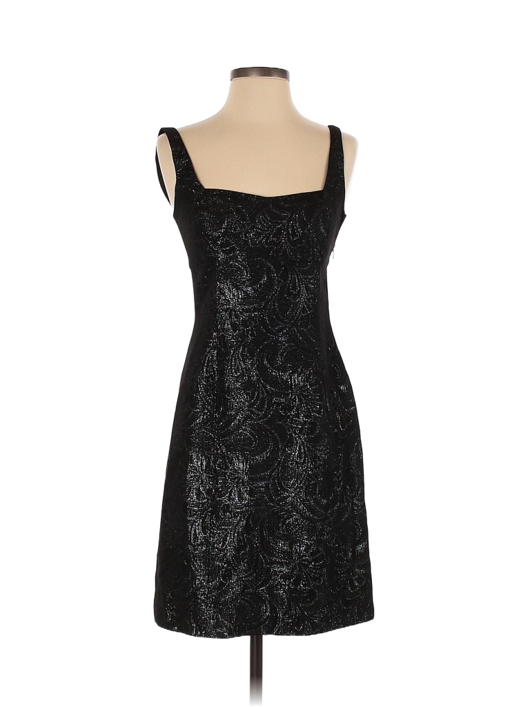 Elie Tahari Solid Black Cocktail Dress Size 2 - 91% off | thredUP