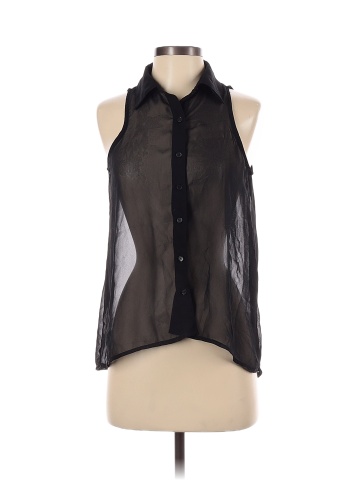 Glo Sleeveless Button-Down Shirt (view 1)