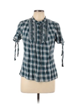 a.n.a. A New Approach Short Sleeve Blouse (view 1)
