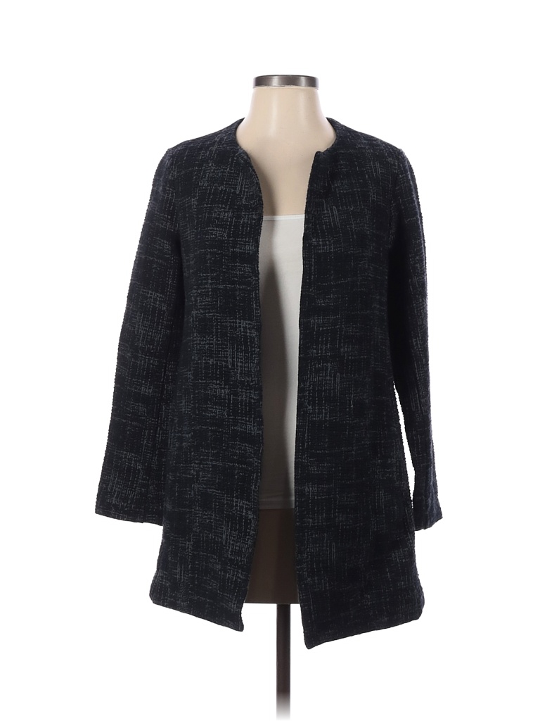 Eileen Fisher Marled Black Jacket Size XS - 75% off | thredUP