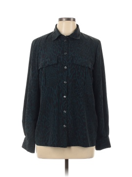 Topshop Long Sleeve Blouse (view 1)
