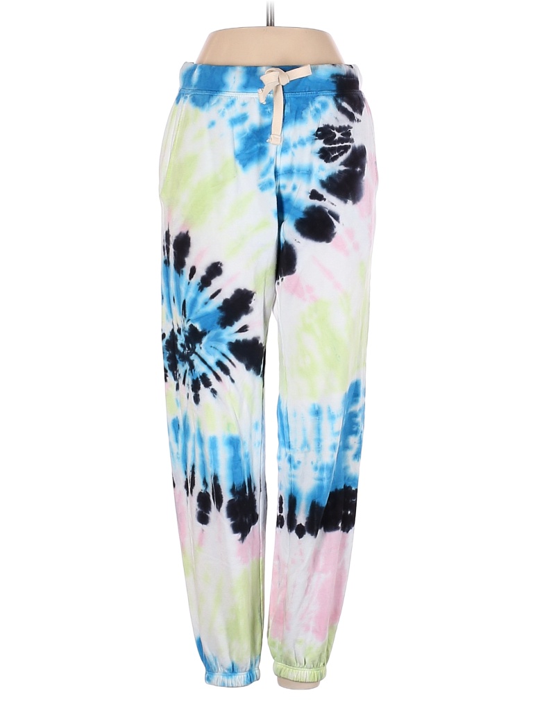 Electric & Rose Tiedye Multi Color Blue Sweatpants Size S 74 off