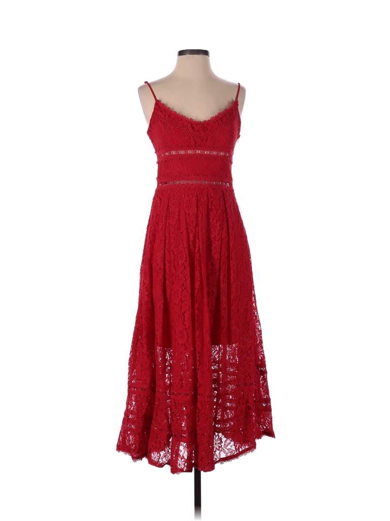 Red Women's Dress S117