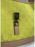 Gucci Color Block Solid Colored Green Monogram Small Jackie O Hobo One Size - photo 5