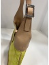 Gucci Color Block Solid Colored Green Monogram Small Jackie O Hobo One Size - photo 6