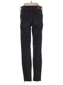 Madewell 9" High-Rise Skinny Jeans in Black Sea (view 2)