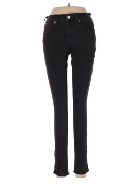 Madewell 9" Mid-Rise Skinny Jeans in Lunar Wash (view 1)