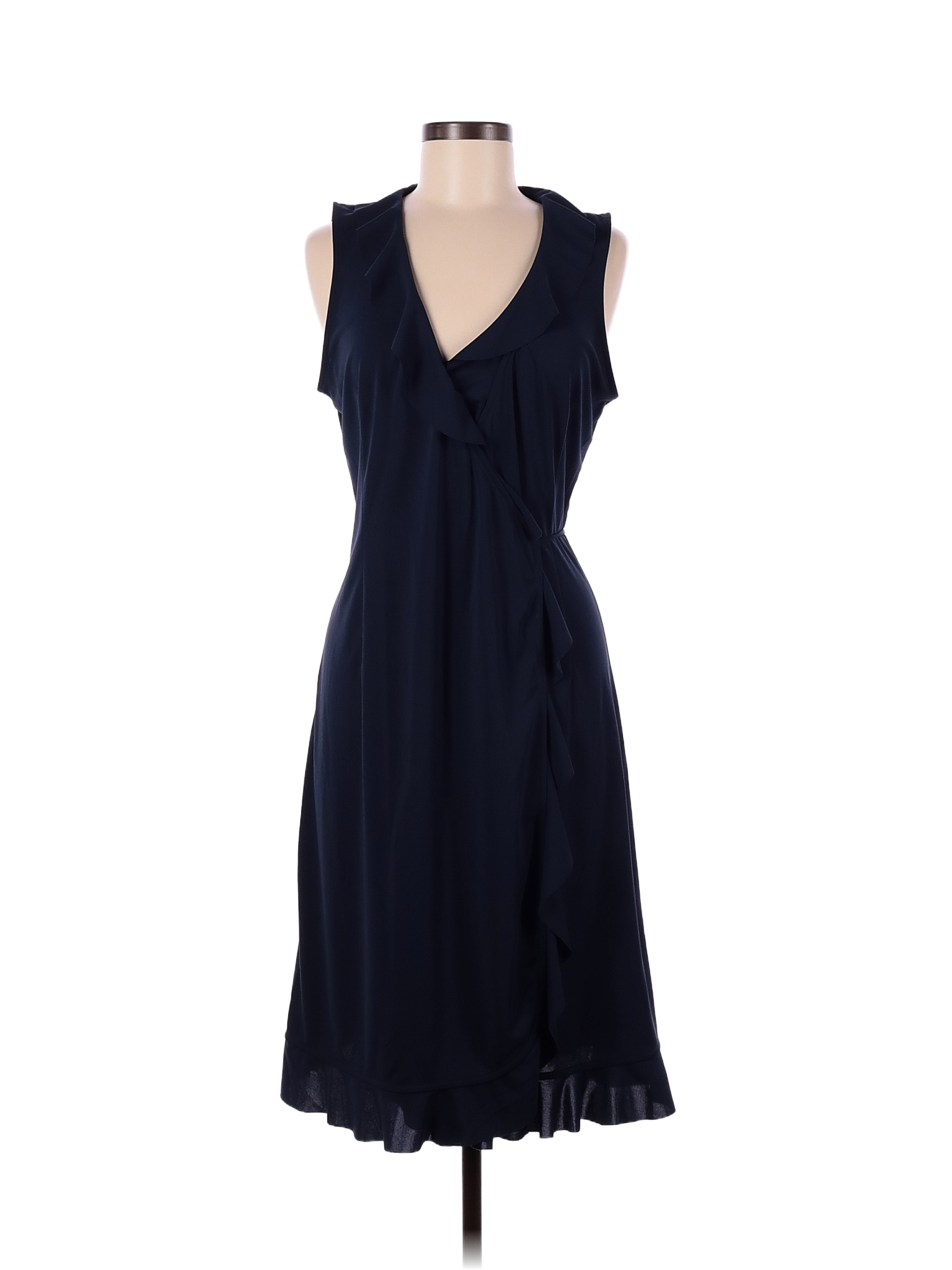 J.Crew 100% Polyester Solid Navy Blue Cocktail Dress Size M - 79% off ...