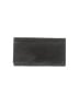 Coach 100% Leather Solid Colored Black Leather Clutch One Size - photo 2