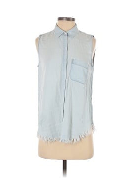 The Blue Shirt Shop Sleeveless Button-Down Shirt (view 1)