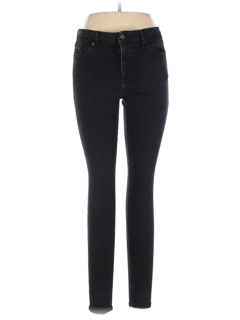Gap Outlet Solid Black Jeans Size 12 - photo 1