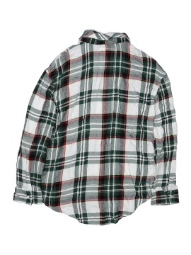 Justice Long Sleeve Button-Down Shirt (view 2)