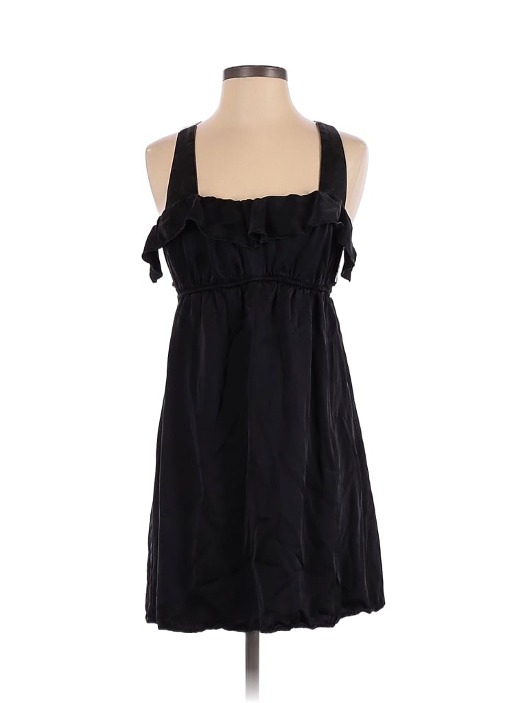 Pre-owned Voom By Joy Han Casual Dress In Black