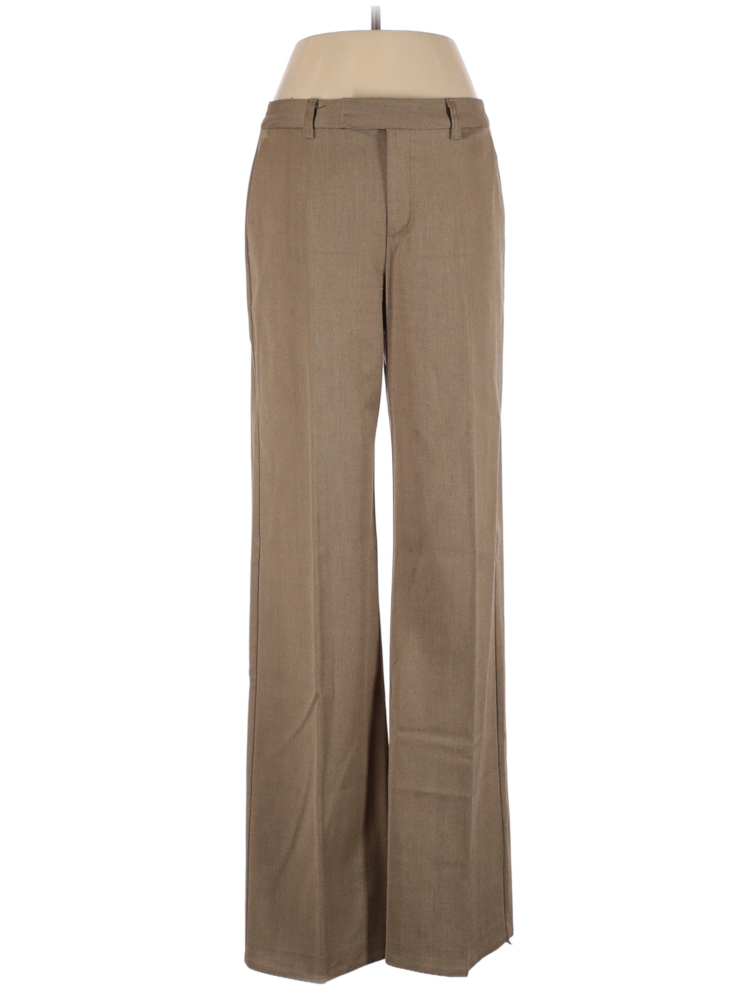Old Navy Solid Colored Tan Dress Pants Size 6 57 off thredUP