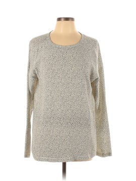 Adriano Goldschmied Long Sleeve Silk Top (view 1)