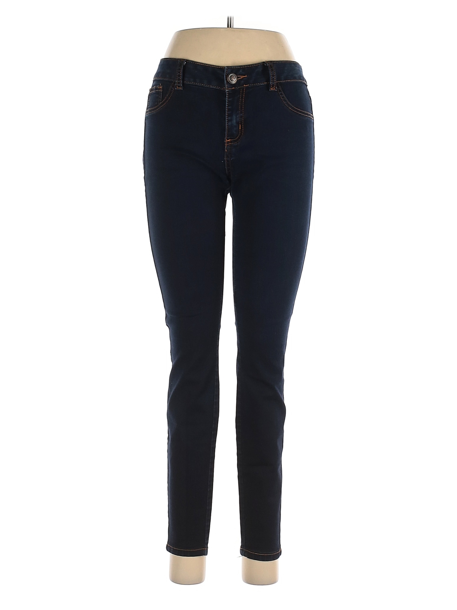 2b bebe Solid Blue Jeans 29 Waist - 68% off | thredUP