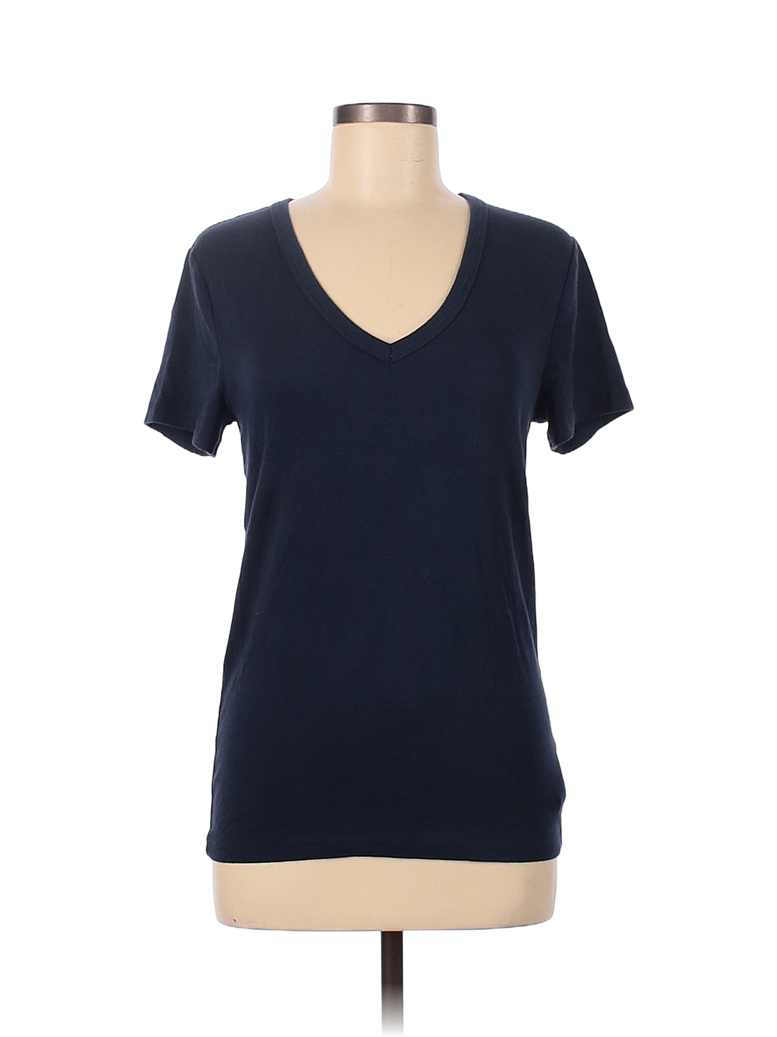 GAP Thermallon T-shirt, Honeycomb, Men's L size cotton navy blue type Vintage Second Hand