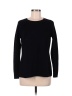 Sail to Sable Color Block Solid Black Pullover Sweater Size M - photo 1