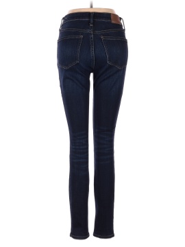 Madewell 9" Mid-Rise Skinny Jeans in Larkspur Wash: TENCEL&trade; Denim Edition (view 2)