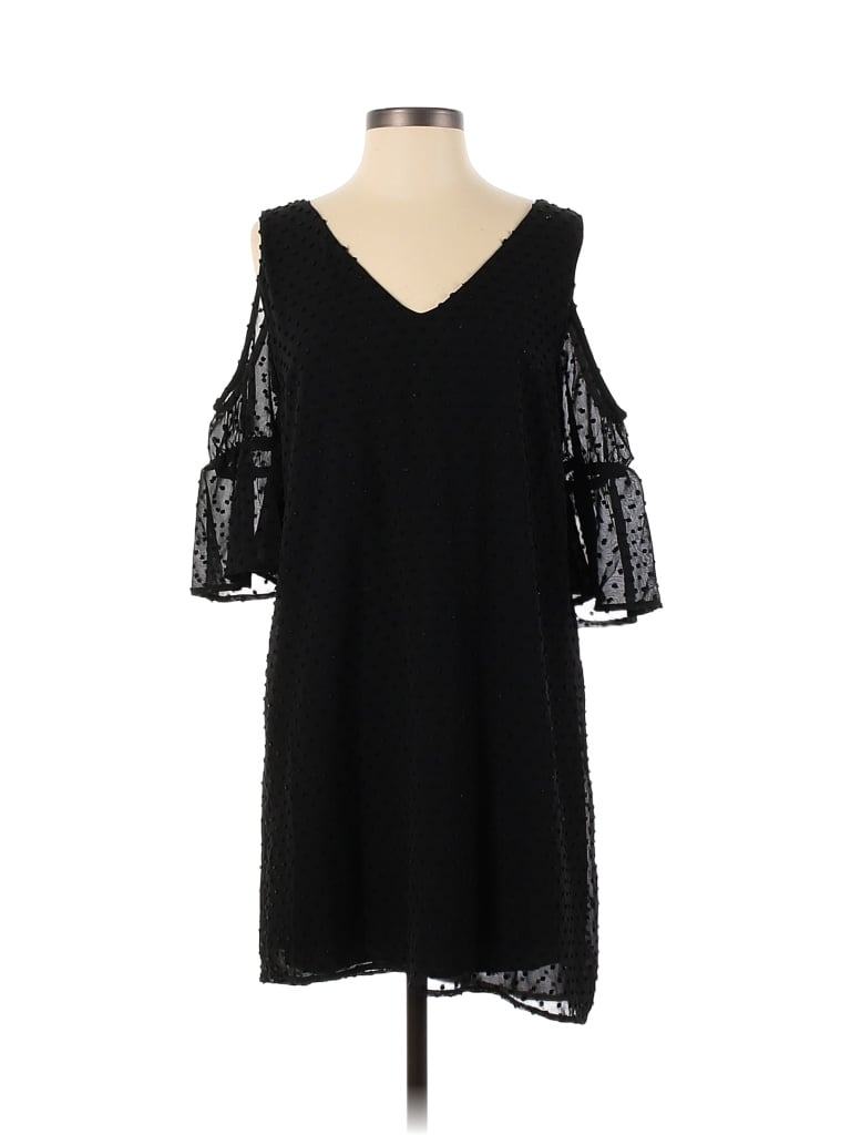 Pre-owned Blue Rain Cocktail Dress In Black