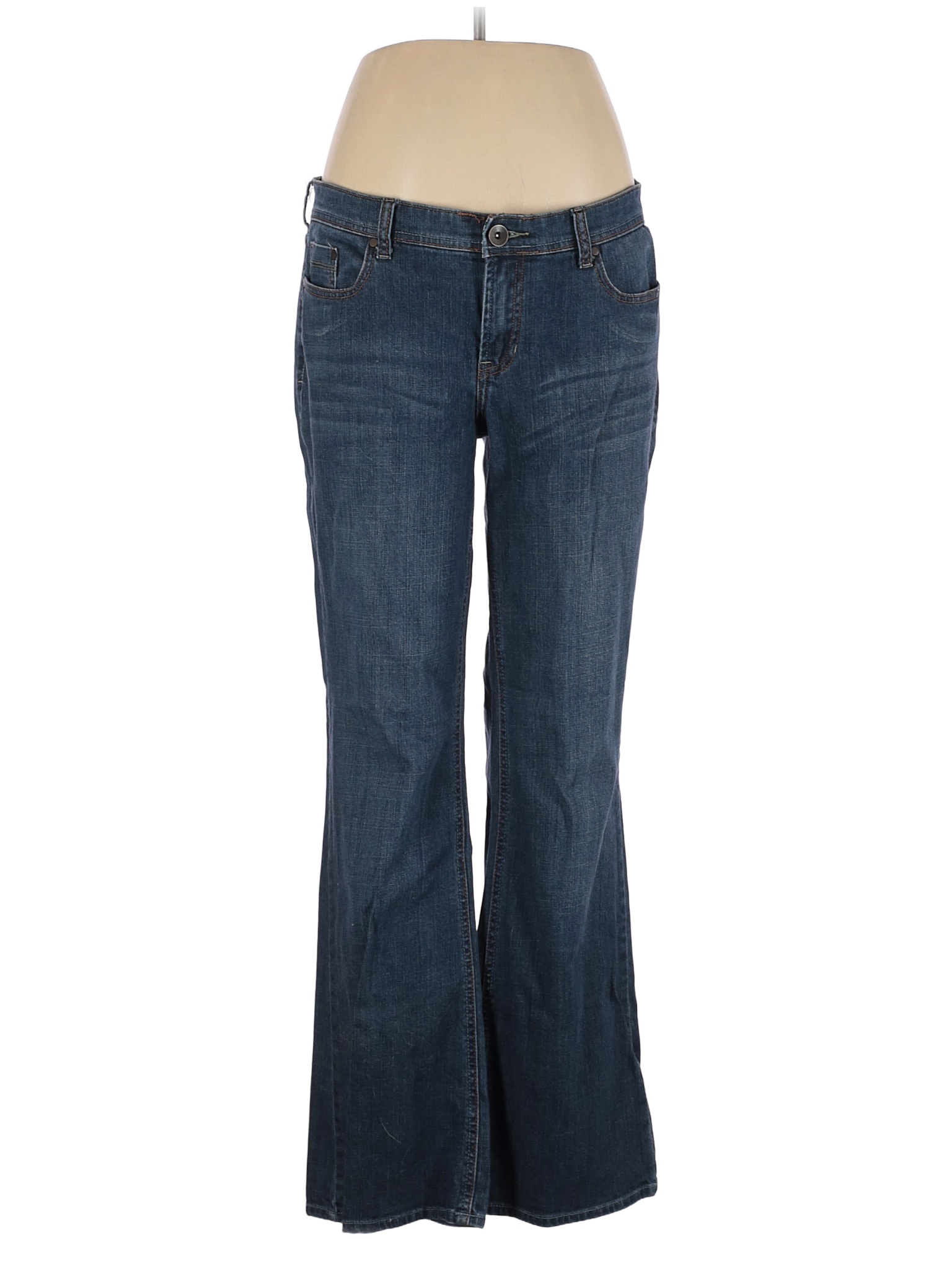 a.n.a. A New Approach Solid Blue Jeans Size 12 - 58% off | thredUP