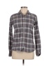 CG-L-CG Plaid Gray Green Long Sleeve Button-Down Shirt Size M - photo 1