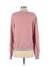 Wildfox Color Block Solid Colored Pink Sweatshirt Size XS - photo 2